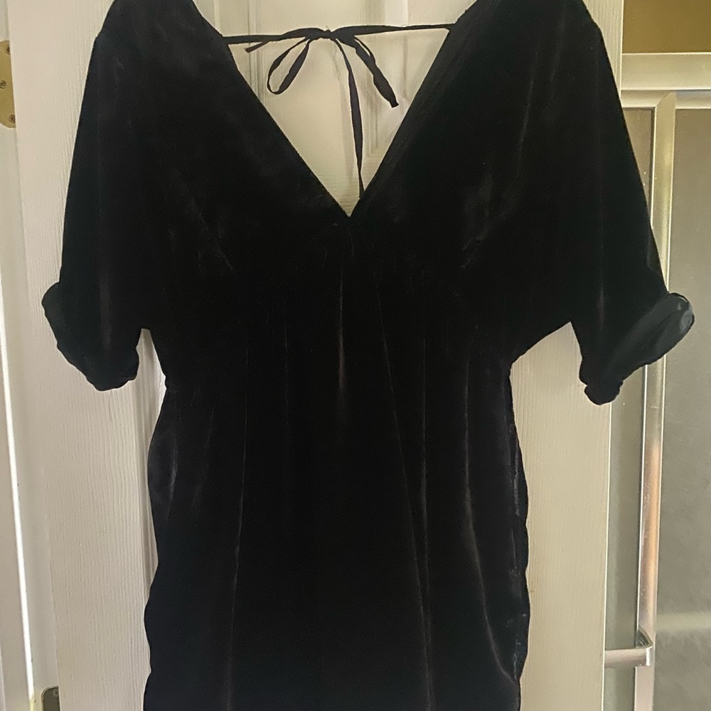 XS Free People velvet dress